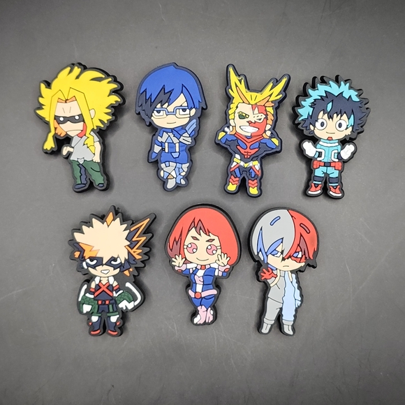 CROCS Other - (5/$15) My Hero Academia Bundle Croc Charm